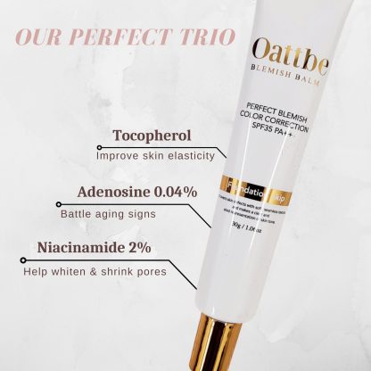 OATTBE PERFECT BLEMISH COLOR CORRECTION CREAM (SPF 35 PA++ BB Krem)