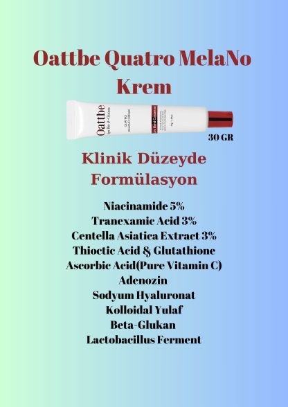 OATTBE QUATRO MELANO KREM - Görsel 2