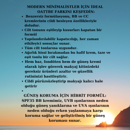 OATTBE PERFECT BLEMISH COLOR CORRECTION CREAM (SPF 35 PA++ BB Krem) - Görsel 3